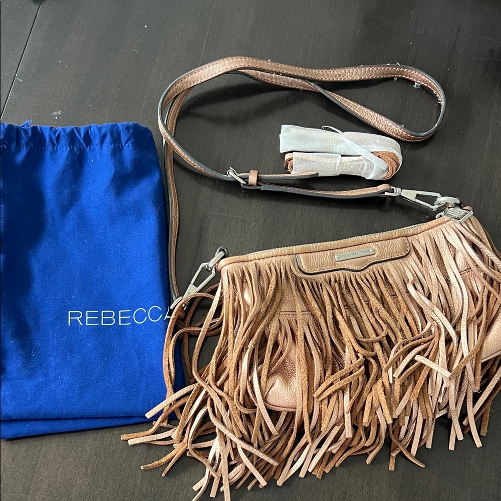 Rebecca Minkoff Finn Fringe Crossbody Bag